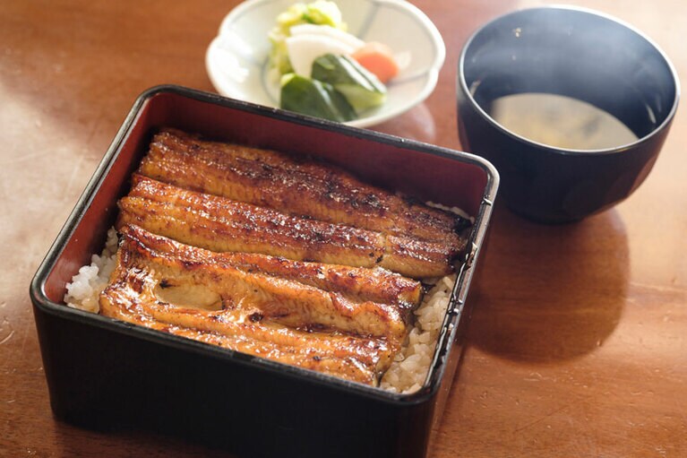 「うな重 並」3,100円。