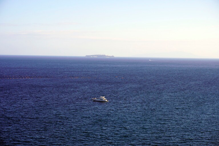 のんびりと海を眺めているだけでいい心地。