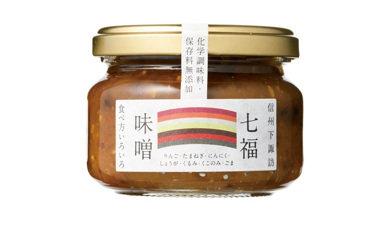 【二十四節氣 神楽】信州下諏訪 七福味噌〈100g〉648円