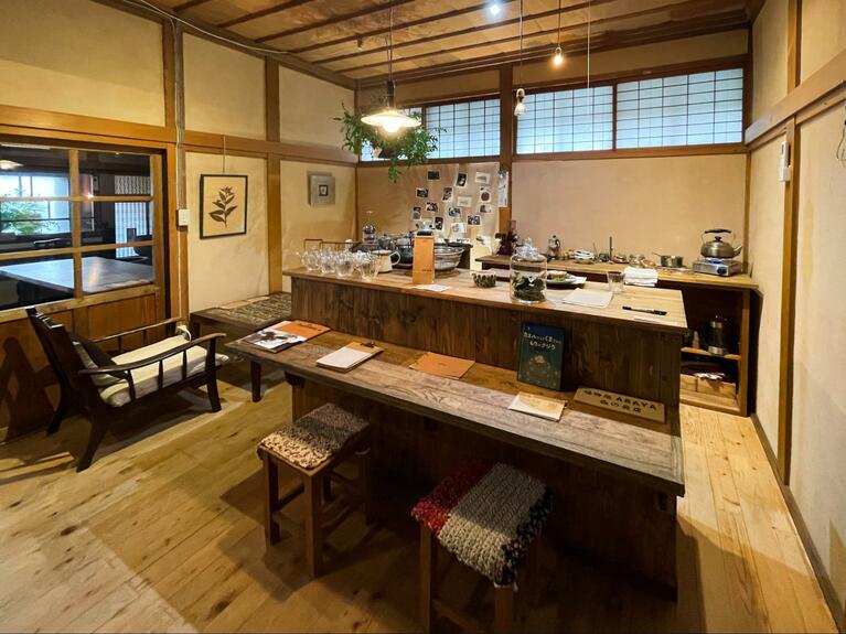 カフェスペース。