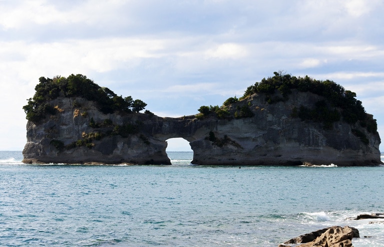 南紀白浜のアイコン、白良島。