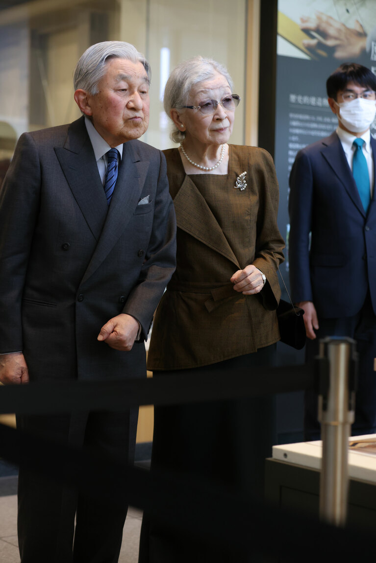 2023年、奈良県のなら歴史芸術文化村をご訪問。©JMPA
