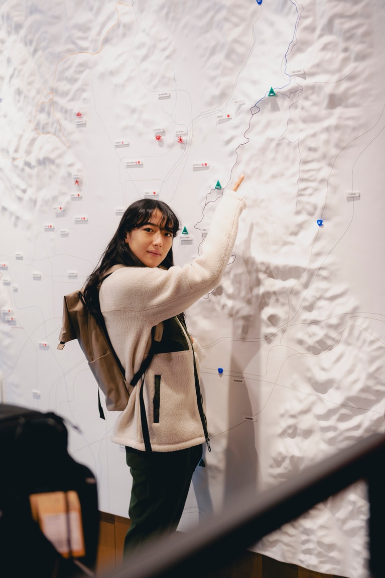 「ここに行くんですね。思ったより全然近いです！」（井上さん）