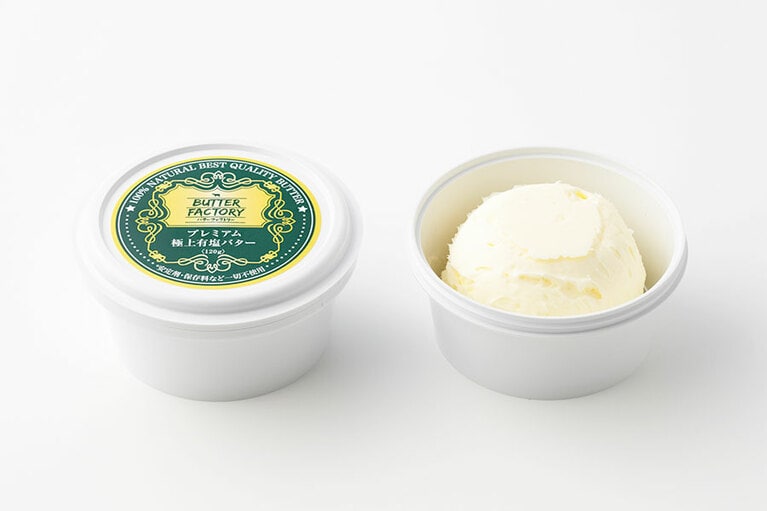 極上有塩バター 各120g 600円／地球屋バターファクトリー