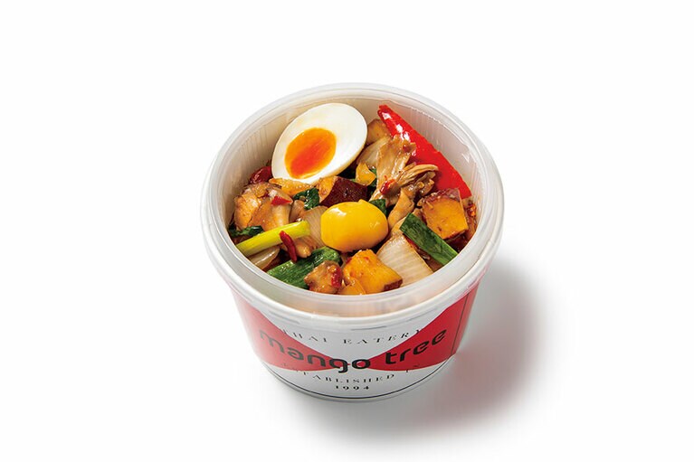 ※マンゴーツリーキッチン“ガパオ”「秋の彩り野菜ガパオ」900円。