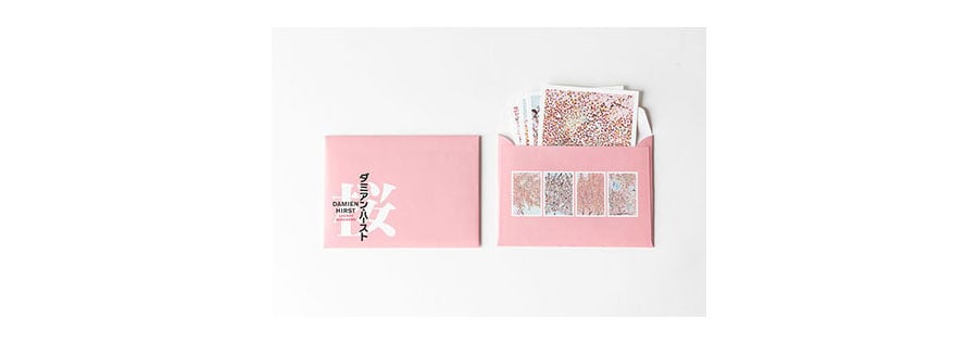 「ダミアン・ハースト　桜」展　ポストカードセット　Photographed by Shuzo Hosoya