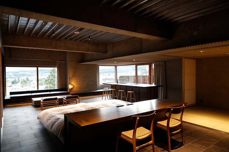 松本本箱［長野／浅間温泉］松本本箱客室。