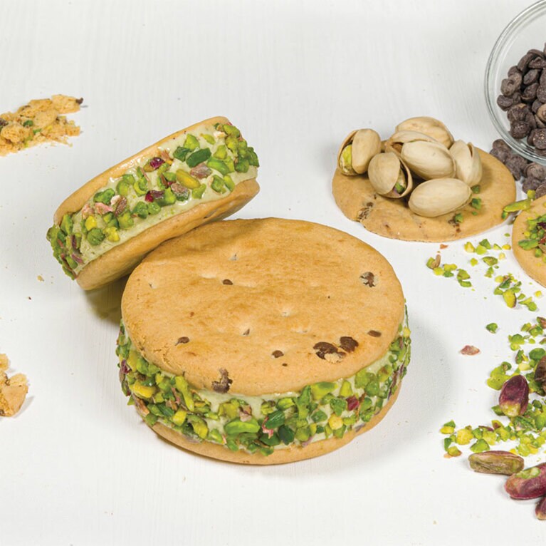 本国でのシグネチャーメニュー「GIOTTO PISTACHIO」。