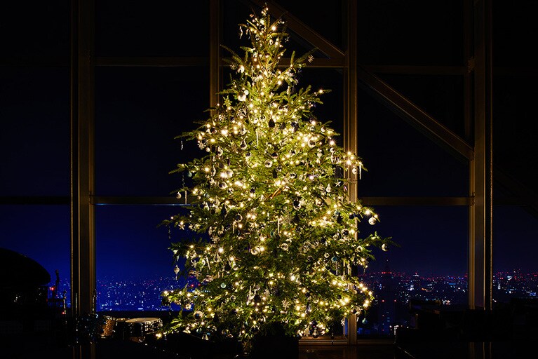 「パークハイアット東京」の過去のクリスマスツリー。