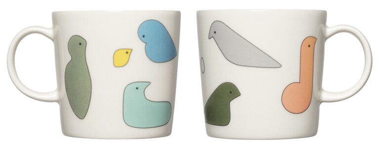イッタラ×ミナ ペルホネン マグ 300ml バード マルチカラー 3,080円。
