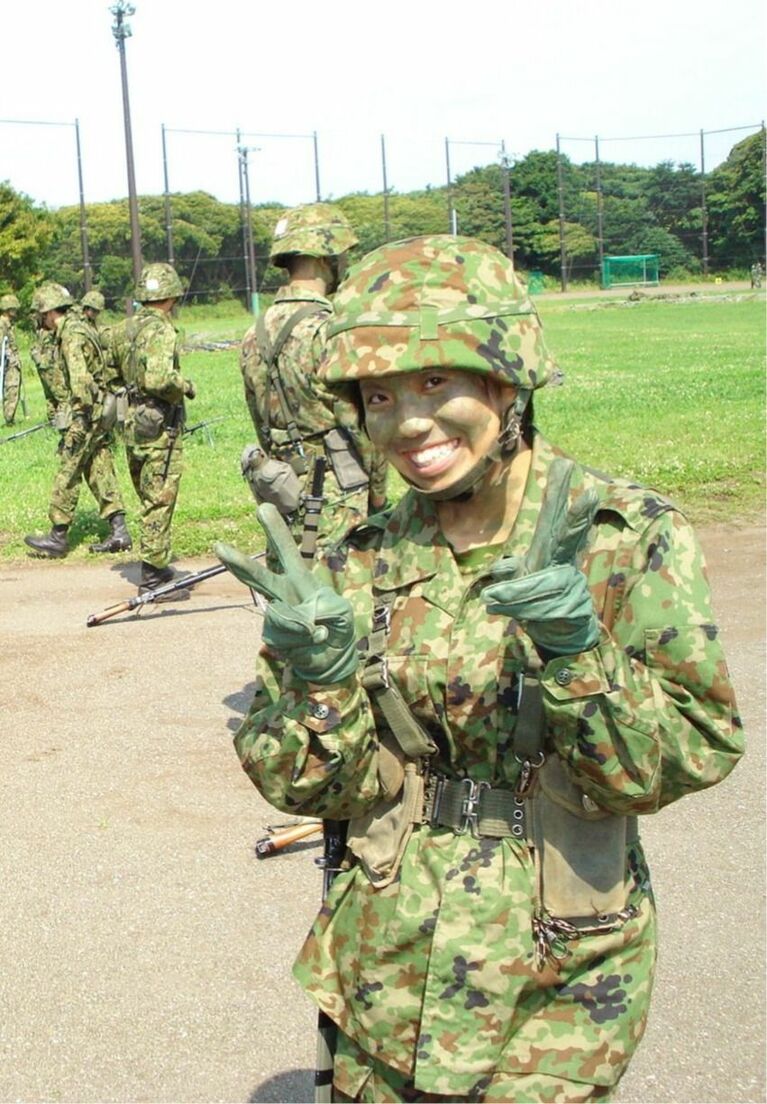 2年生、定期訓練にて（本人提供）