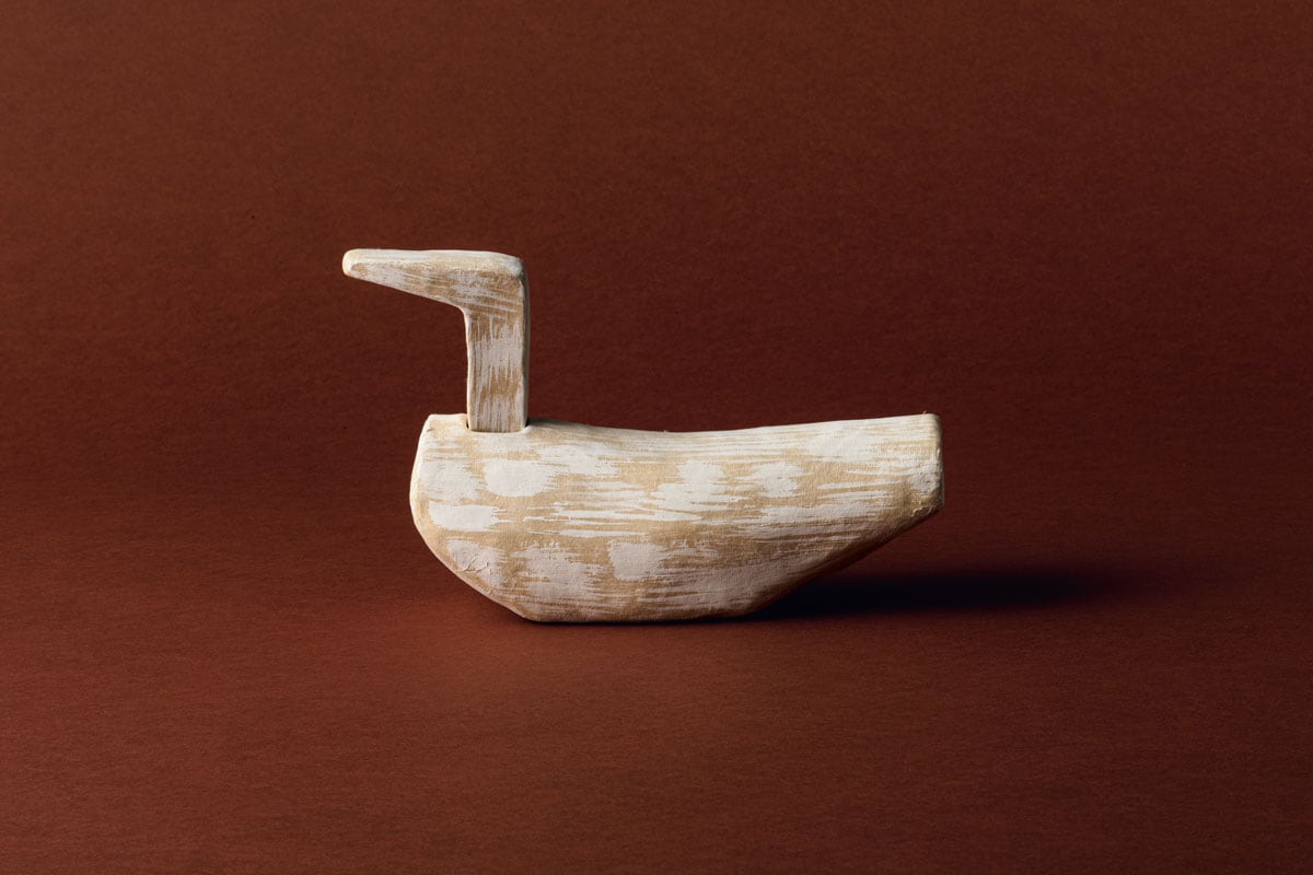 はりこ 祝い鴨 W25×D9×H16cm 17,600円／滔々 toutou 倉敷民藝館南店