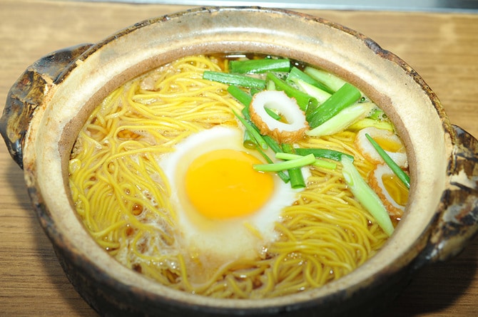須崎名物鍋焼きラーメン。