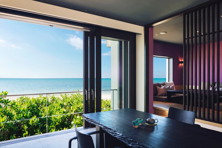 今回、也哉子さんが宿泊した客室「フゥシ」。