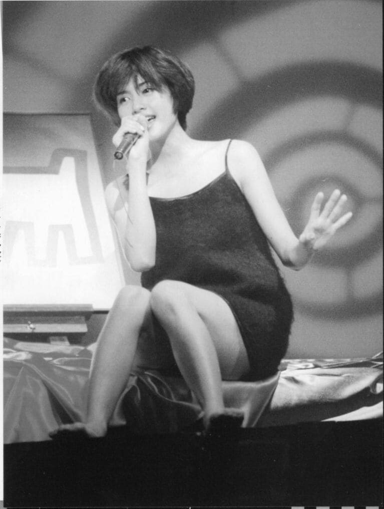 1995年10月、初の全国ツアーを行った内田有紀