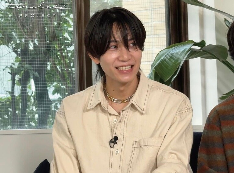橋本くん。「timelesz project」公式Instagramより。