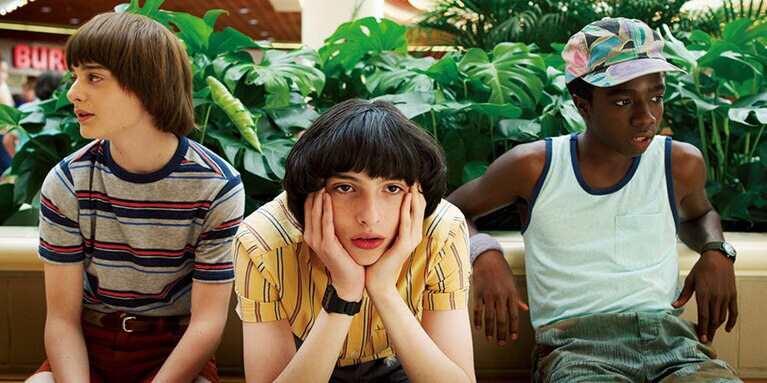 ドラマ「ストレンジャー・シングス 未知の世界」。