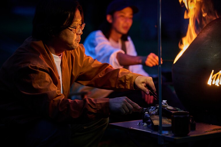 焚き火メシの本。