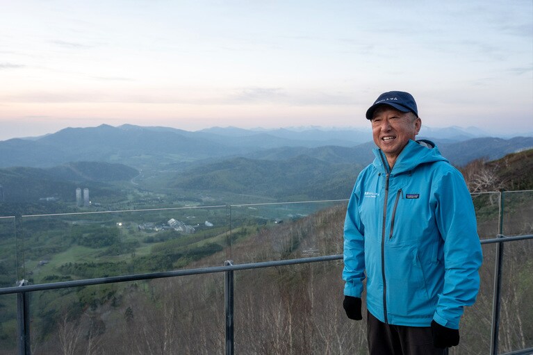 雲海仙人・鈴木和仁さん。