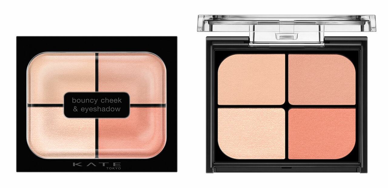 PK－1 ウォームピーチ。PK－2より全体に黄味寄りで、温かみのあるピーチベージュやピーチピンクの4色。