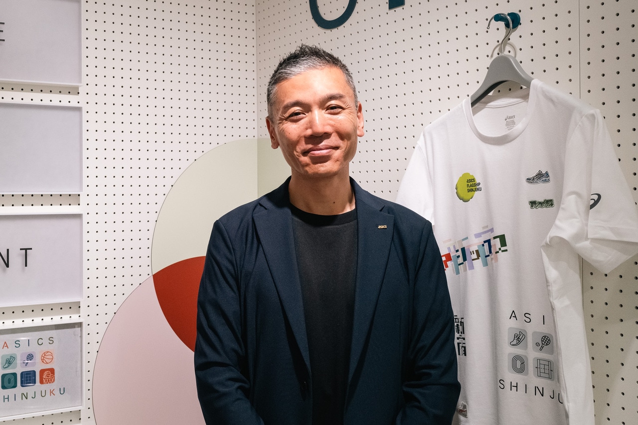 アシックスジャパン代表取締役社長の阿部 雅氏。