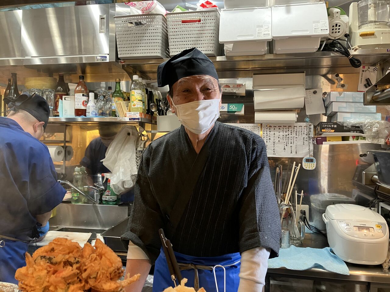 店長の坂野和由さんは和食の達人