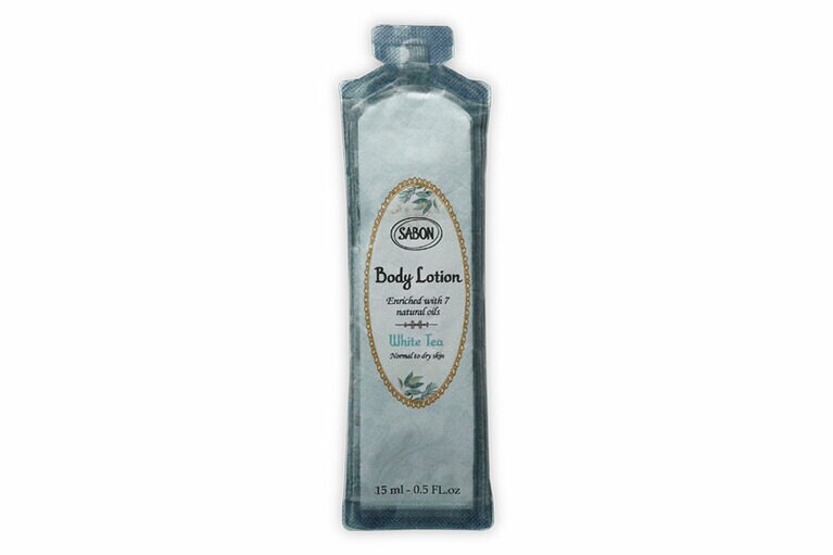 「ボディローション ホワイトティー」15ml。