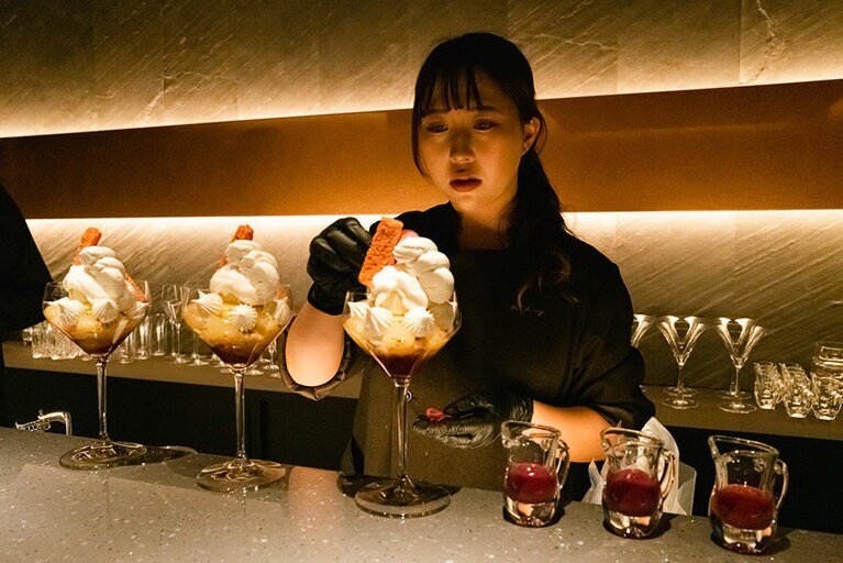 リメイク イージー 新宿の山口茉優店長。