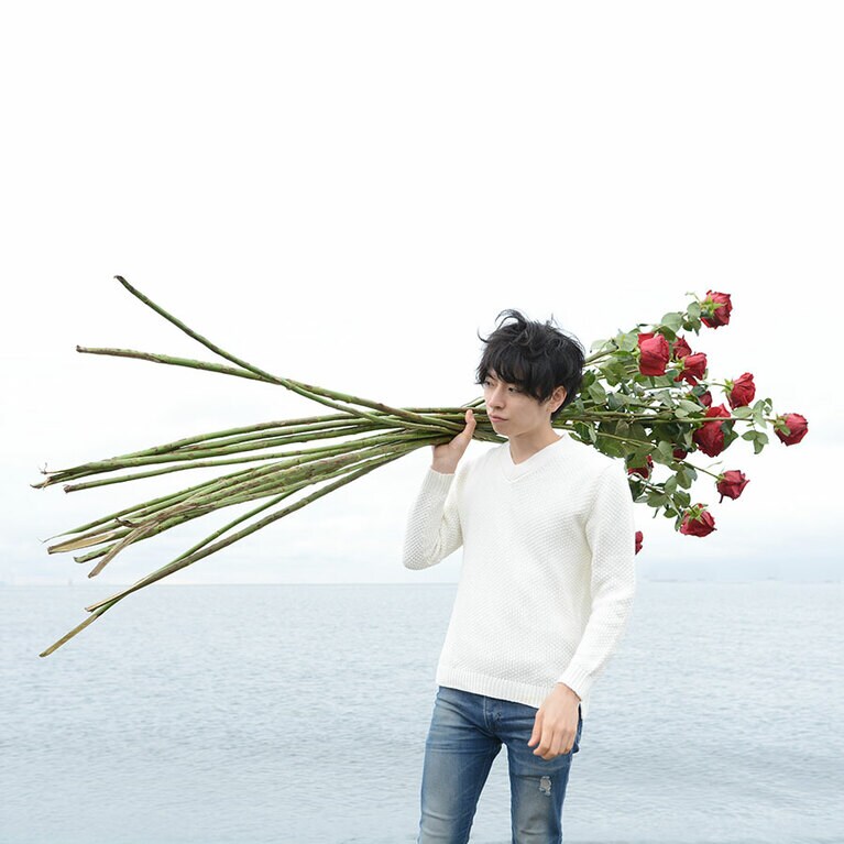 茎が真っすぐに伸びていることも長持ちするポイント。