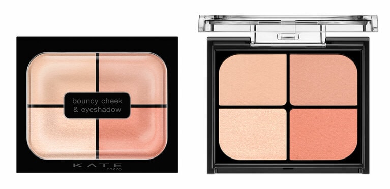 PK－1 ウォームピーチ。PK－2より全体に黄味寄りで、温かみのあるピーチベージュやピーチピンクの4色。