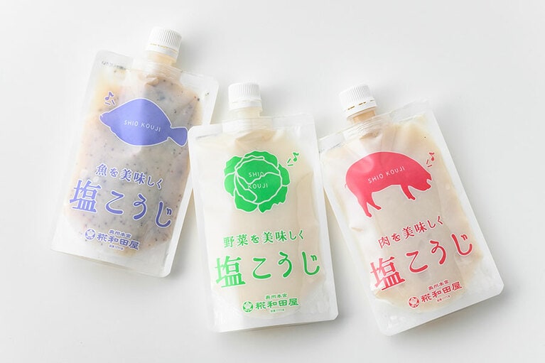 糀和田屋「塩こうじ」各180g 378円／福島県