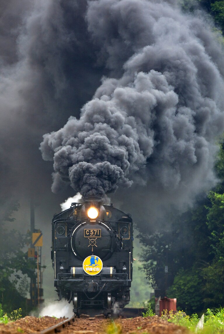 SLやまぐち号。