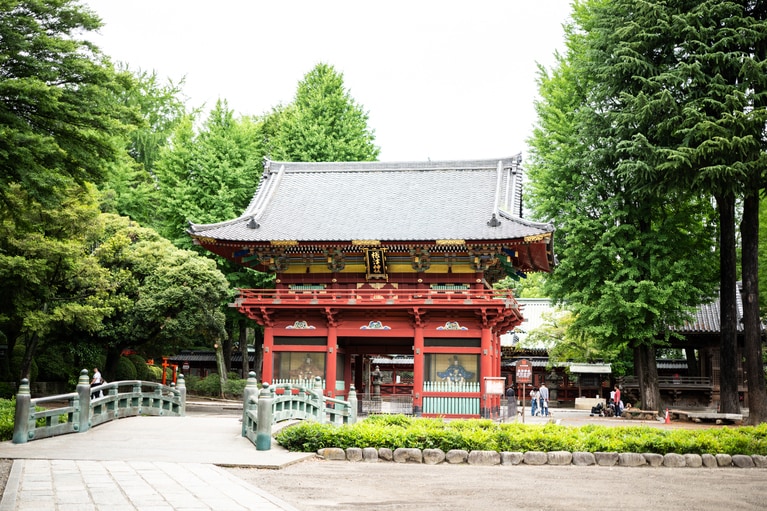 根津神社。