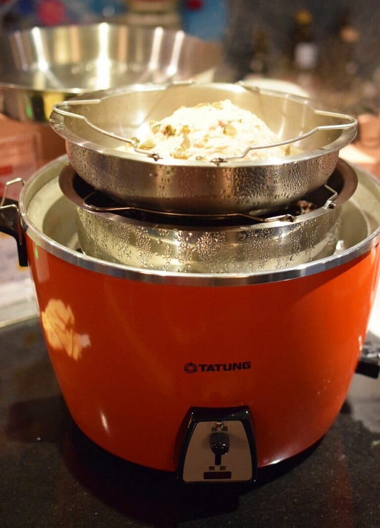 重ね蒸しができると品数も大幅アップ。