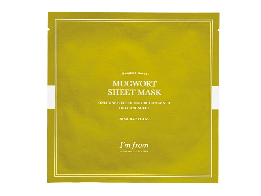 モグワートシートマスク 23mL 3,500ウォン／Olive Young 明洞本店