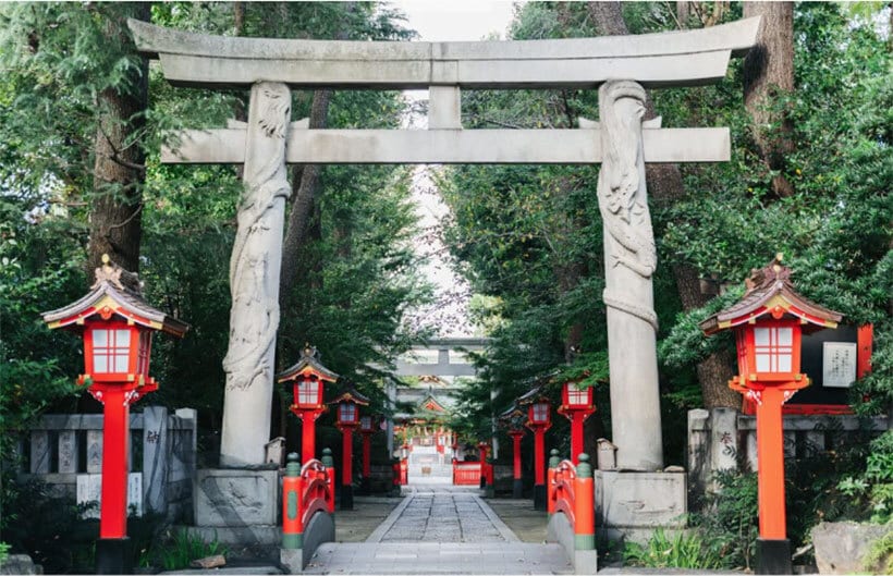 馬橋稲荷神社。