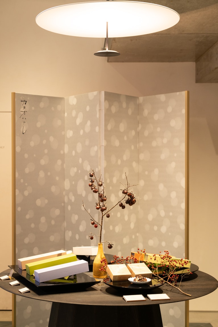 「カカオハナレ」のコーナー。2Fにて。