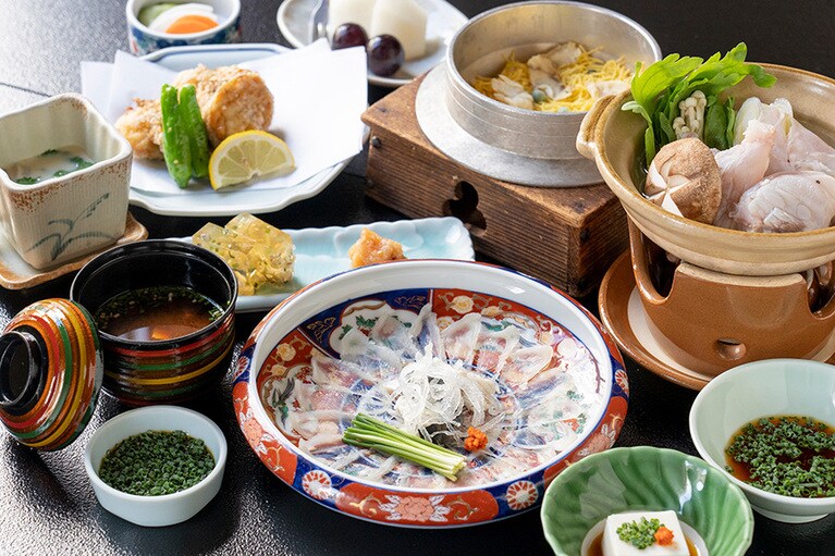 【山口県】ふぐ料理。