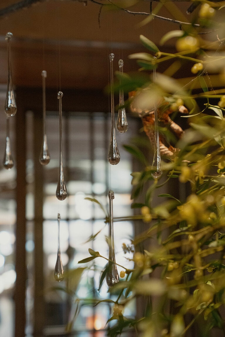 パティーナ大阪のクリスマスツリー。