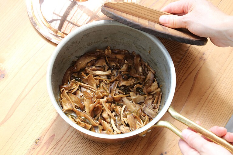 煮上がった状態。