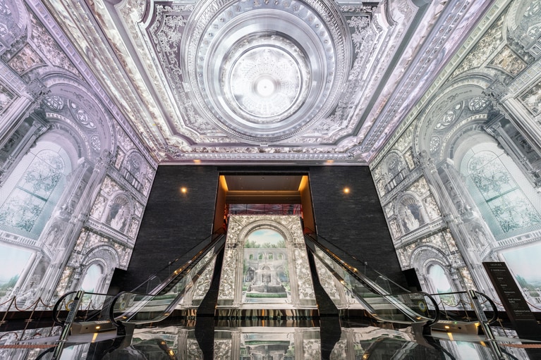 クリスタル・パレスをテーマにした映像。