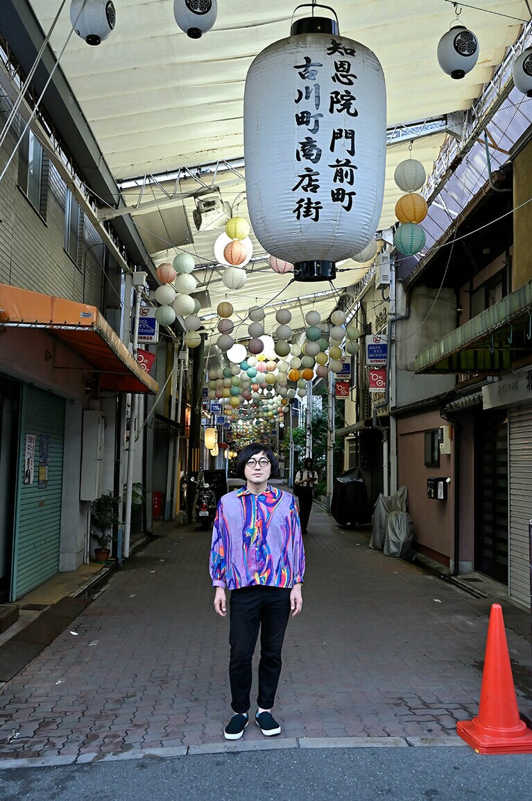 松原タニシ氏。