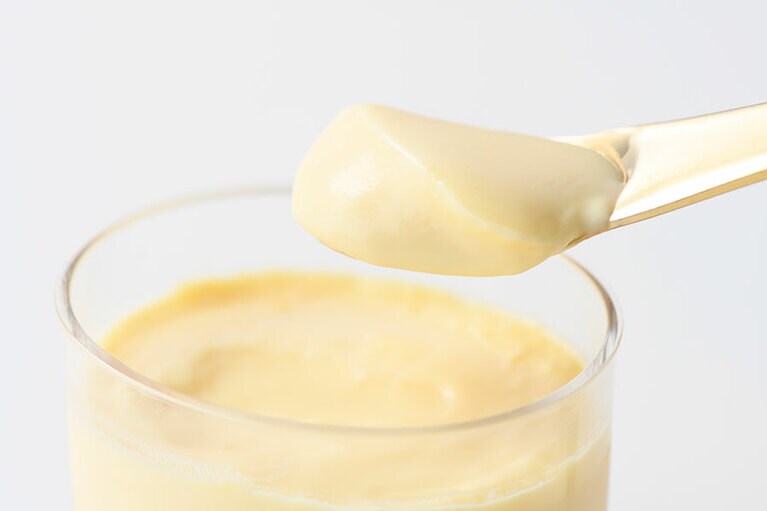 【茨城】味噌蔵 みずきの庄の「みそプリン」。