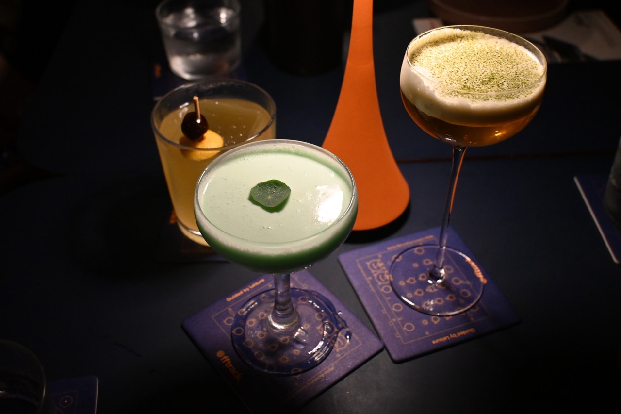 定番カクテルをツイストした個性派がラインナップ。