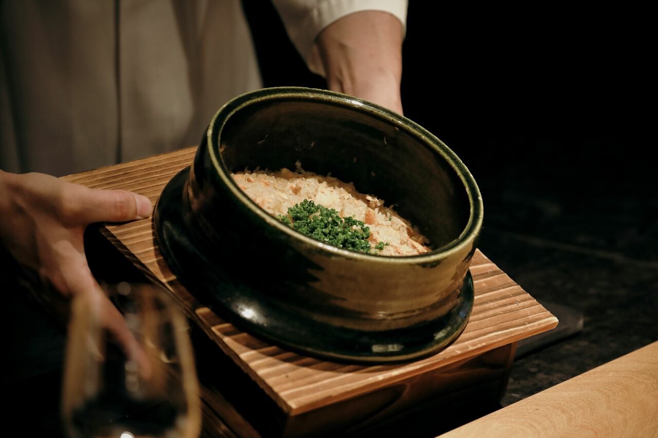 「御飯 はらす御飯」。