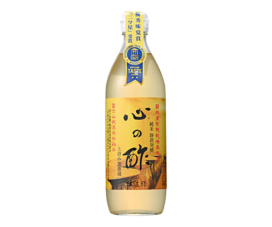 心の酢 上澄み無濾過 500ml 886円／戸塚醸造店