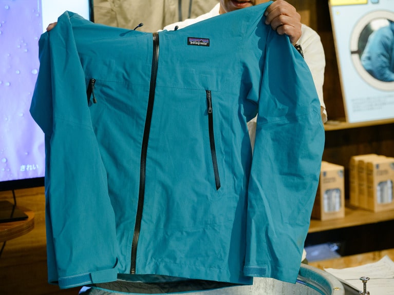 パタゴニアが開催した「Wash Party」の様子。