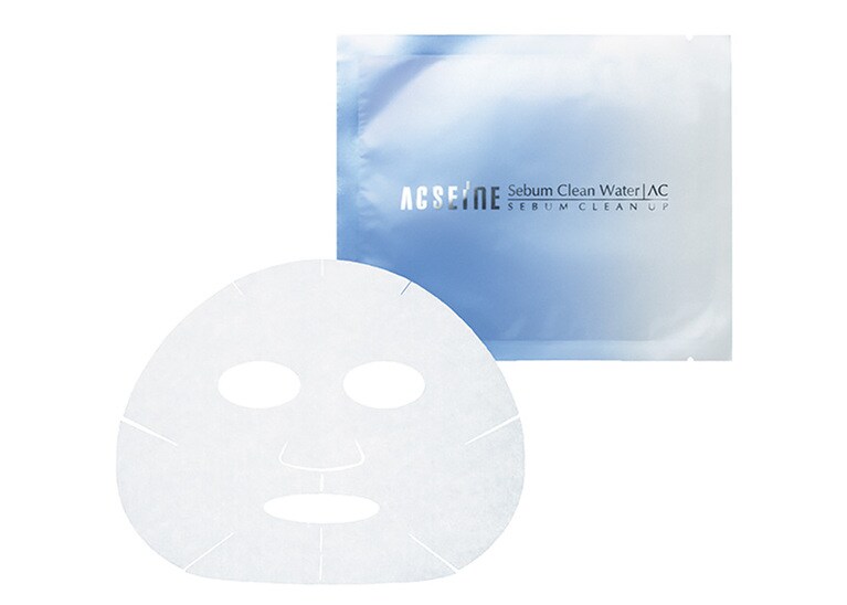 シーバムクリーン ウォーター ACモイスト マスク 16mL×6枚 2,700円。