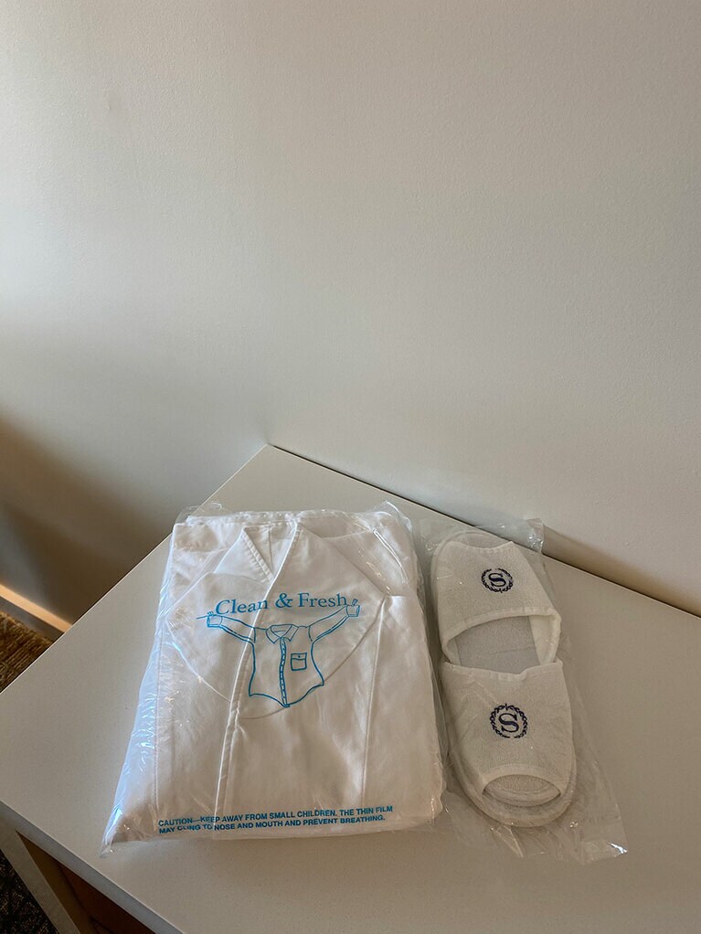 直に肌につけるものを安心して使える気遣いは滞在をより快適にしてくれる。