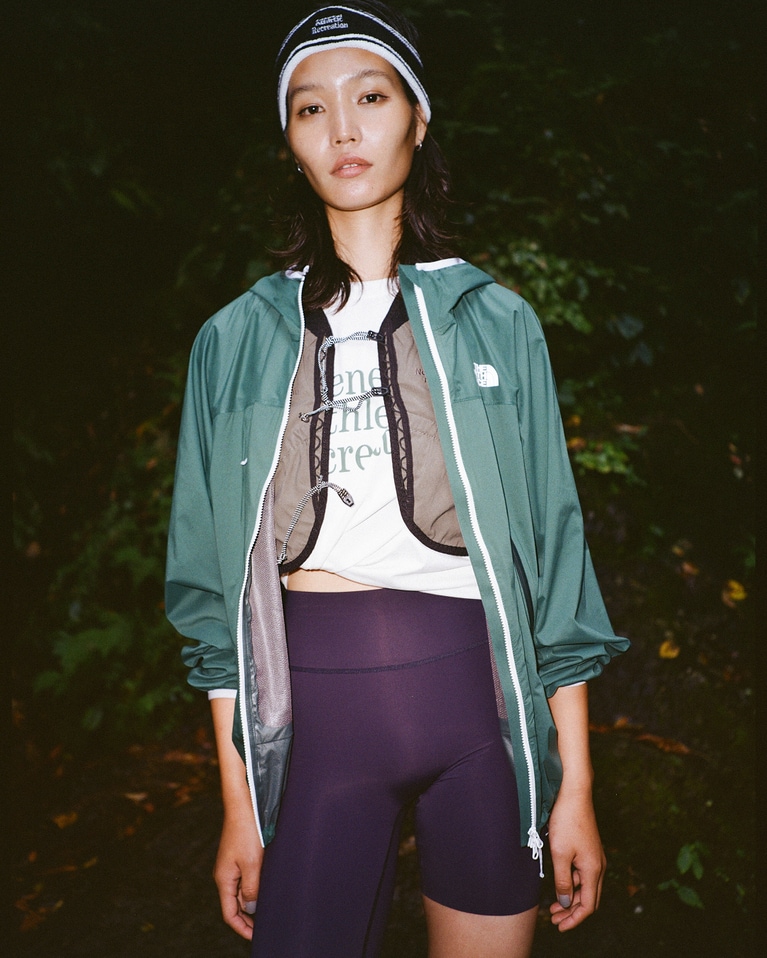 ザ・ノース・フェイス（THE NORTH FACE）の新コレクション「General Athletic Recreation | GAR」ビジュアルより。